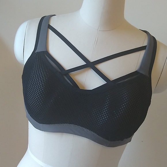 Torrid Strappy Mesh Sports Bra 40C - Picture 1 of 4